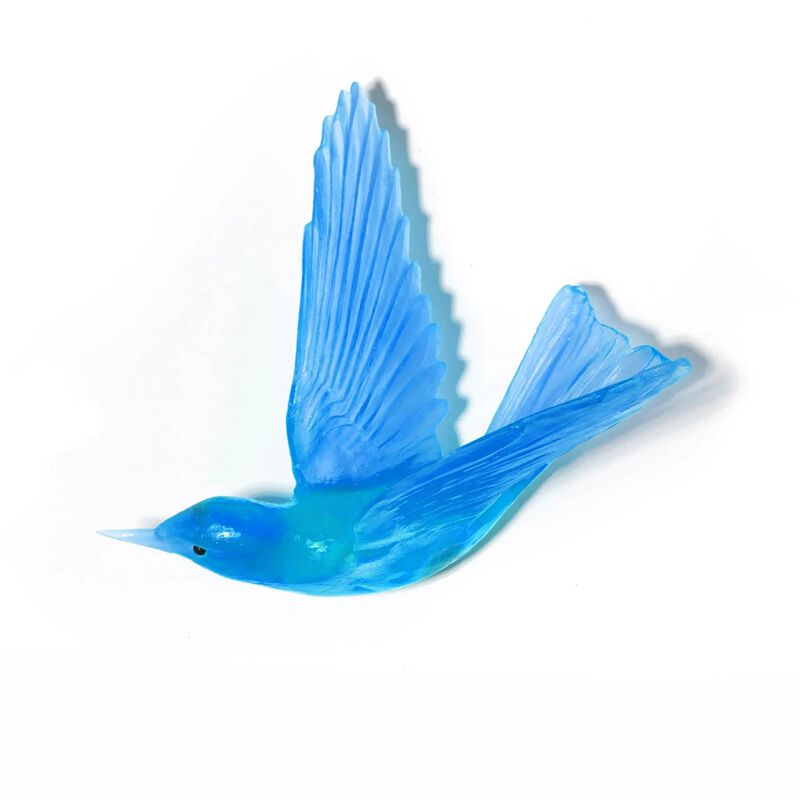 Luke Jacomb Studio Glass Bellbird image number 1